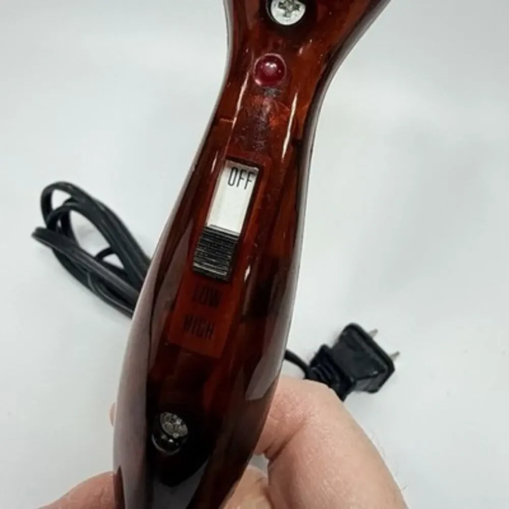 Vintage Windmere Brush n Body Electric Styler Tortoise Shell Hong Kong